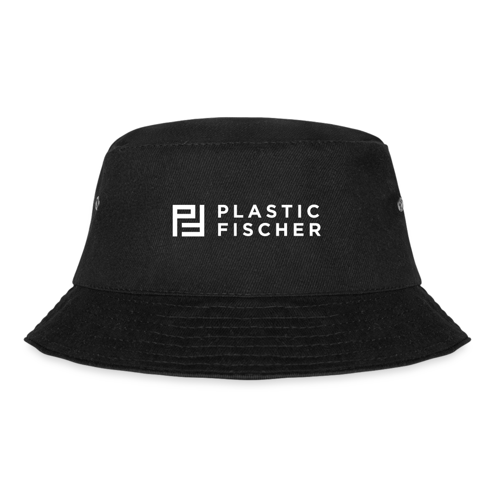 Plastic Fischer Hat - black