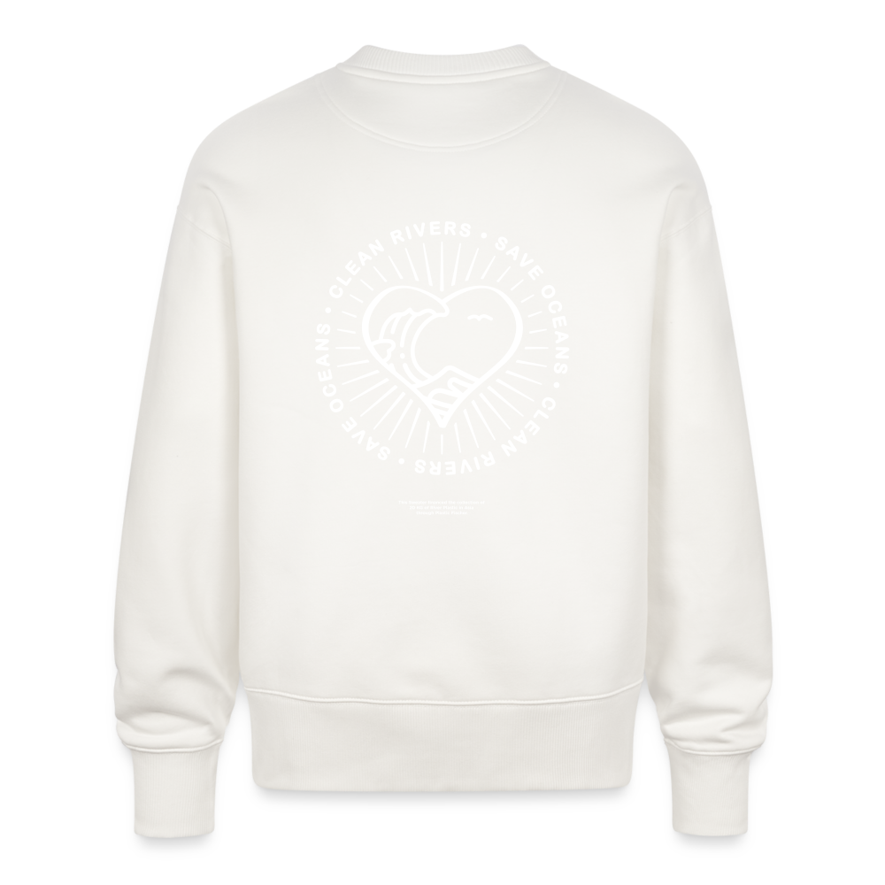 NEW Plastic Fischer Sweater (Unisex) - OFF WHITE